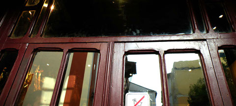 Detalle de la restauración en Casa Román